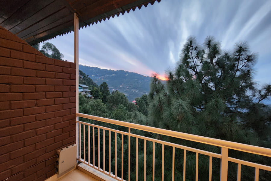 Valley view rooms in kasauli