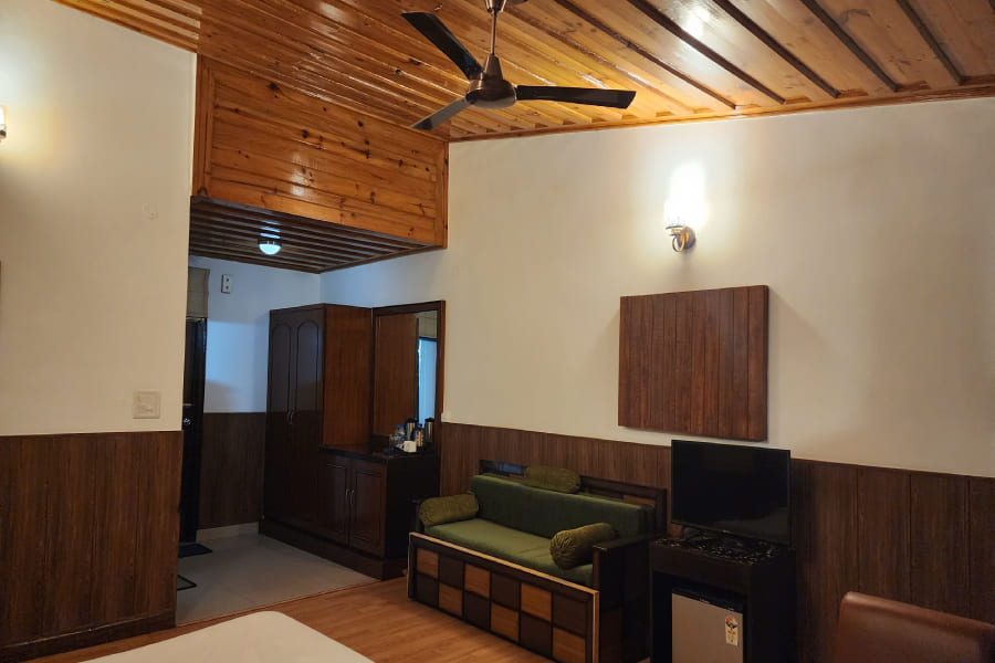 Valley view rooms in kasauli