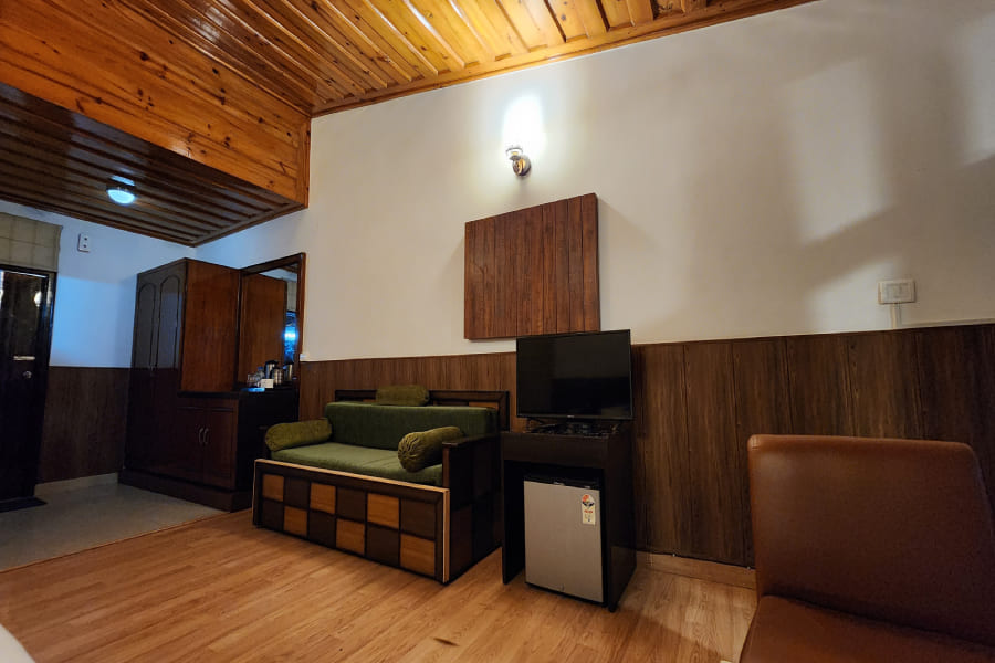 Valley view rooms in kasauli