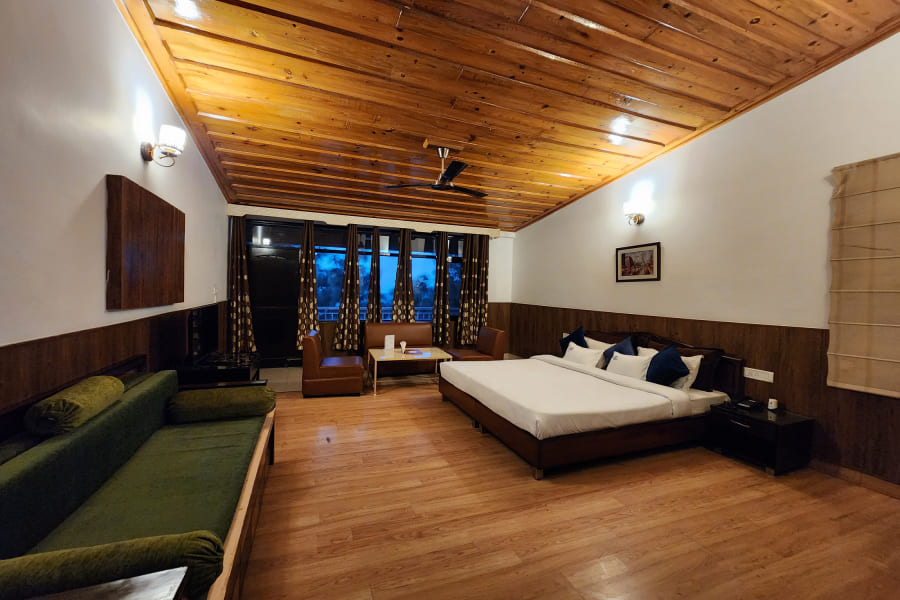 Valley view rooms in kasauli